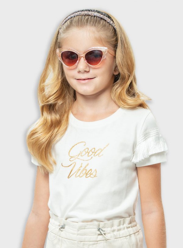 T-shirt with print for girls