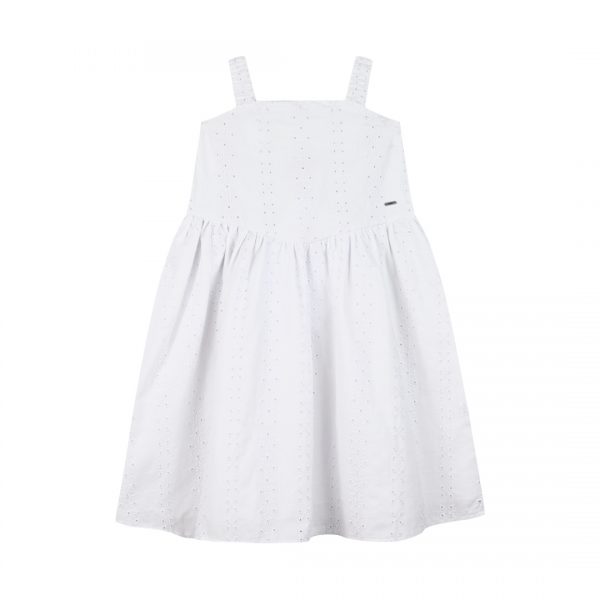 English embroidery dress for girls