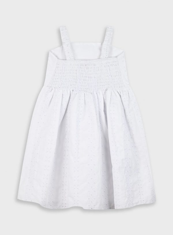 English embroidery dress for girls