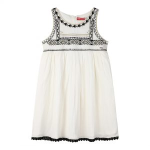 Dress with embroidery for girls