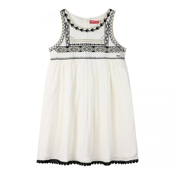 Dress with embroidery for girls