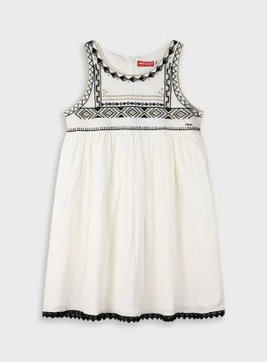 Dress with embroidery for girls