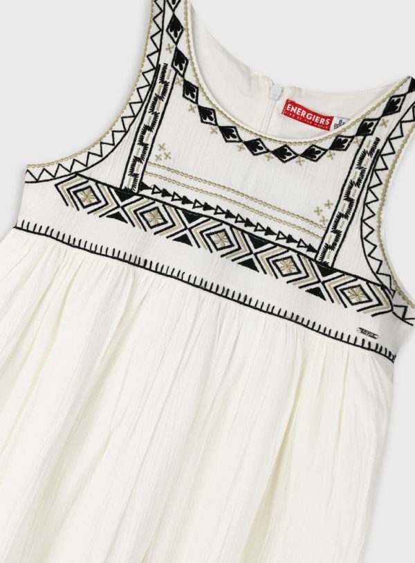 Dress with embroidery for girls