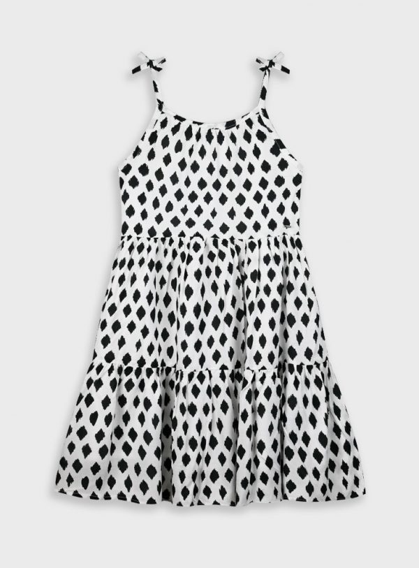 Printed dress for girls