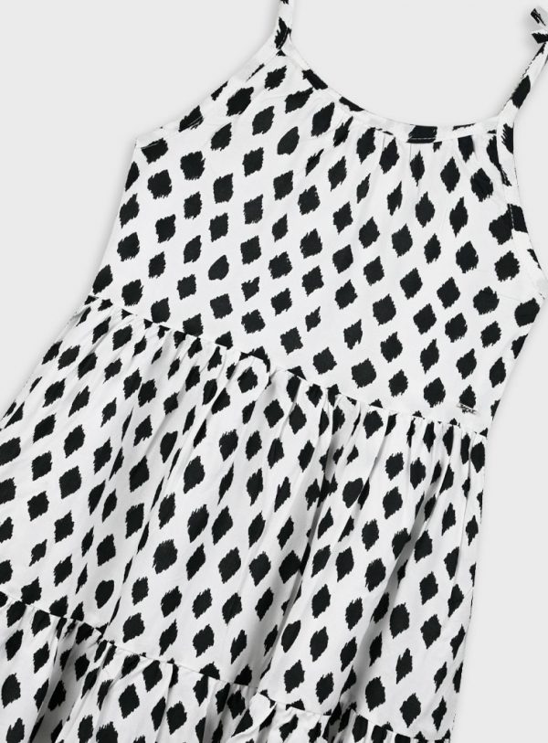 Printed dress for girls