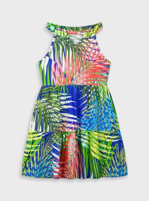 Printed dress for girls
