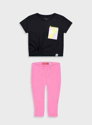 Set with print for girls