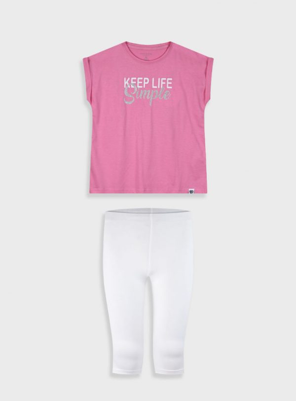 Set with print for girls