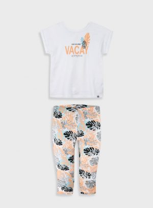 Set with print for girls