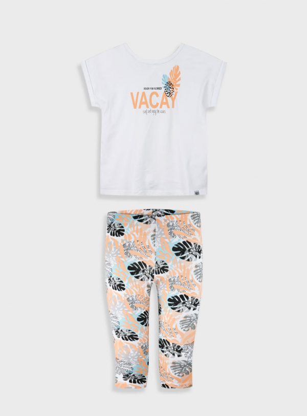 Set with print for girls