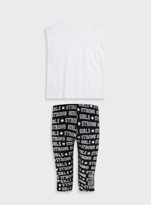 Set with print for girls