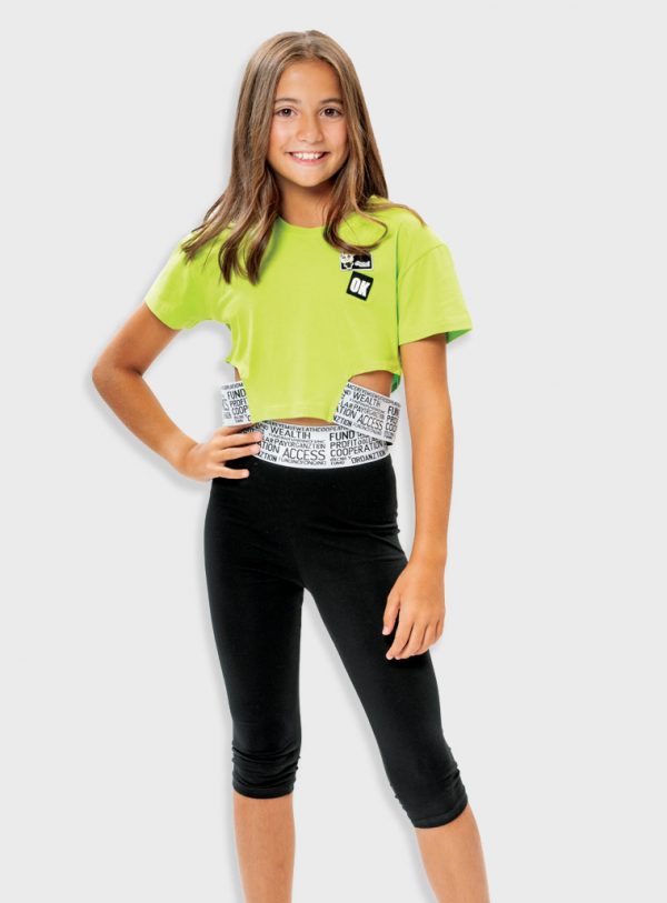 Set with print for girls