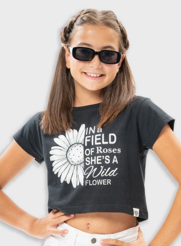 T-shirt with print for girls