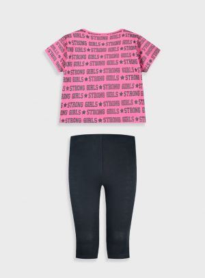 Set with print for girls