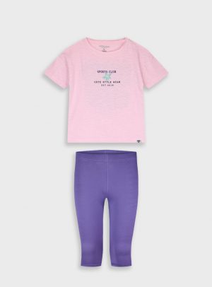Set with print for girls