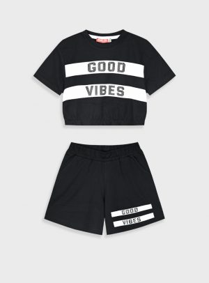 Set with print for girls