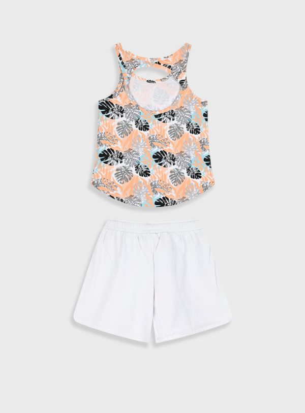 Set with print for girls