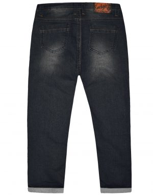 Unisex 5 pockets jeans.