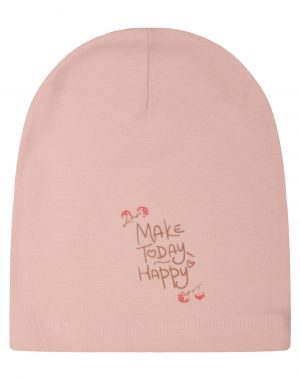 Σκούφος με τύπωμα Make Today Happy
