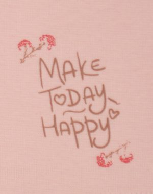 Σκούφος με τύπωμα Make Today Happy