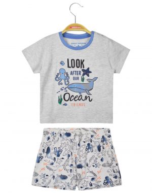 Baby boy΄s sea theme pyjamas (3-18 months)