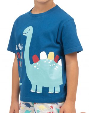 Pyjamas print dinosaur-Glows in the dark