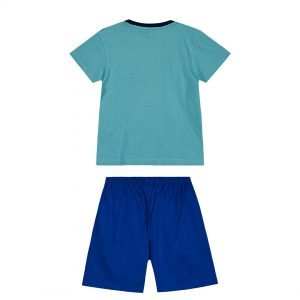 Boy΄s 2 piece pyjama set with glow in the dark print