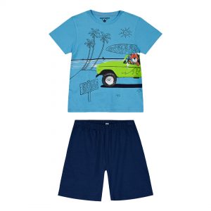 Boy΄s 2 piece pyjama set with print