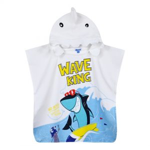 Boy΄s beach towel with hood