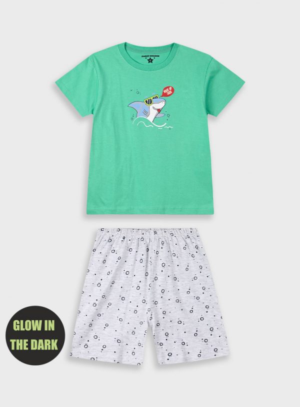 Pyjama set with print for boys