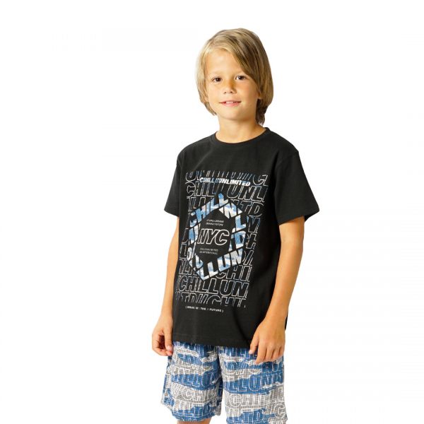 Boy΄s 2 piece pyjama set with print