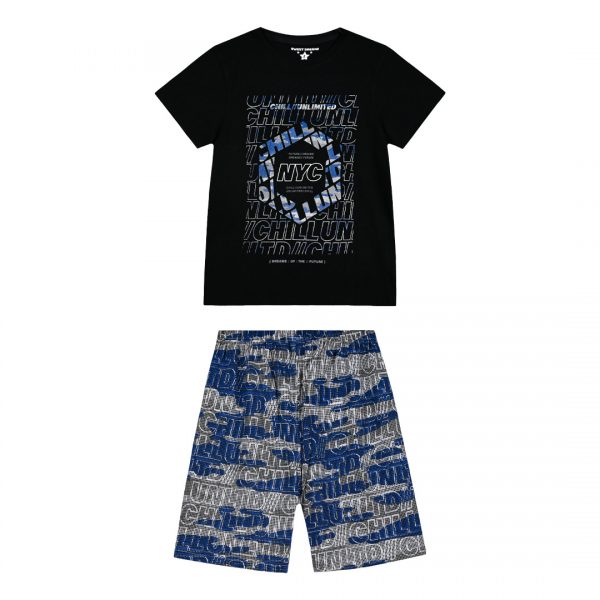 Boy΄s 2 piece pyjama set with print