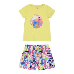 Girl΄s 2 piece pyjama set with print