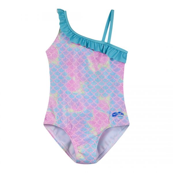 Girl΄s one piece mermaid swim suit