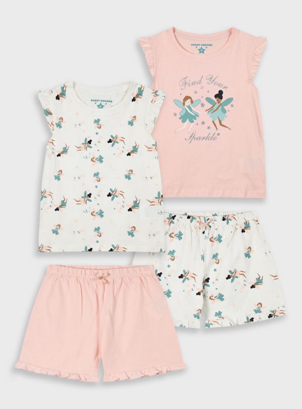 Pyjamas 2 sets with print for girls