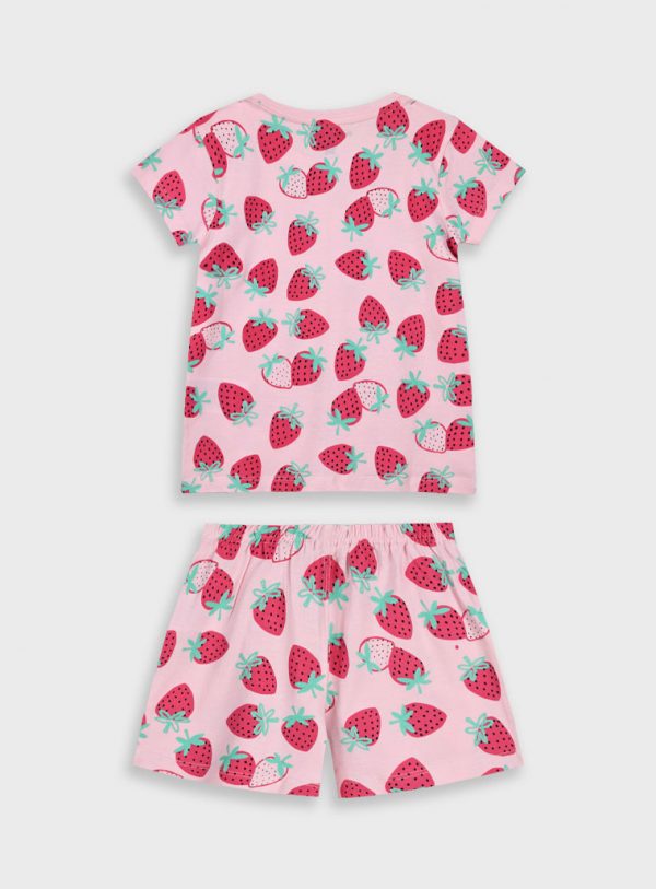 Pyjama set with print for girls