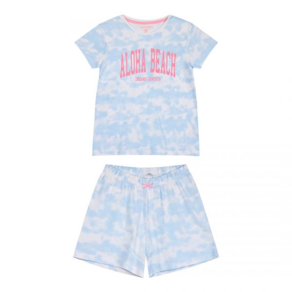 Girl΄s 2 piece pyjama set with print