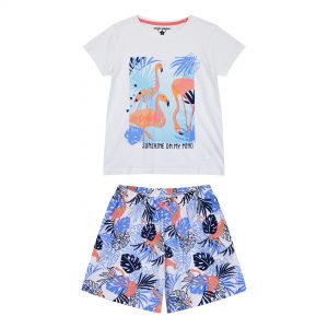 Girl΄s 2 piece pyjama set with print