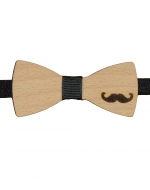 Wooden bowtie