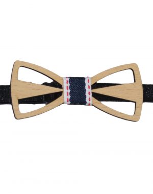 Wooden bowtie