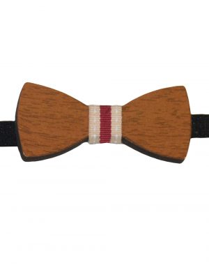 Wooden bowtie