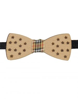 Wooden bowtie