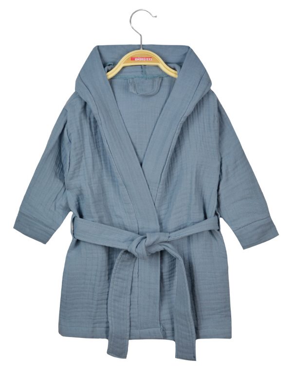 Muslin bathrobe