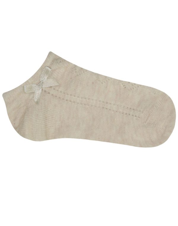 Sock with bow