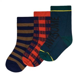 Set 3 pairs socks, for Boy