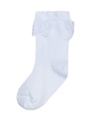 Infant΄s socks with lace for Girl