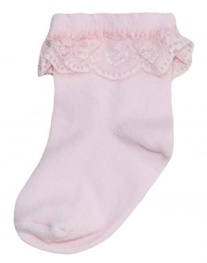 Set 3 pairs of socks with lace for Girl