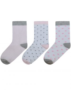 Set 3 pairs socks for Girl