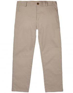 Boy΄s solid colour cotton pants for special occassions