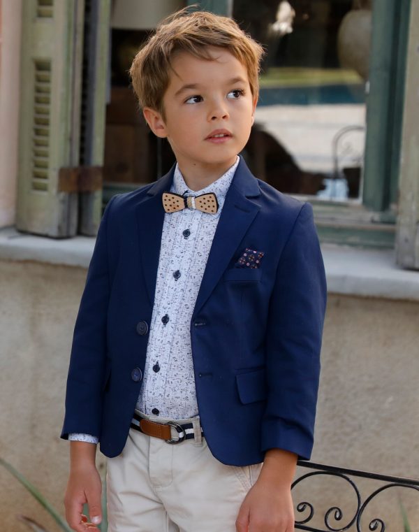 Boys solid colour blazer for special occassions